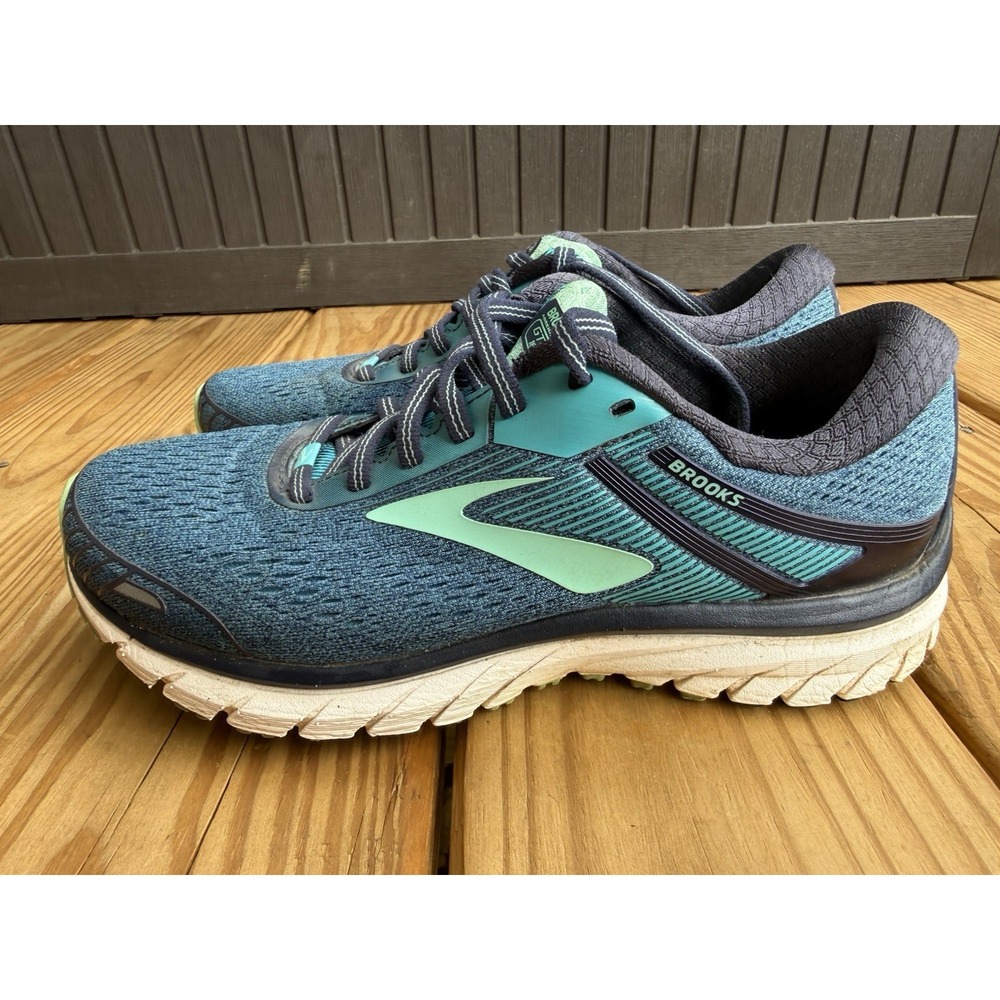 Brooks Adrenaline GTS 18 Women's Running Shoes Size 8.5 Blue Teal